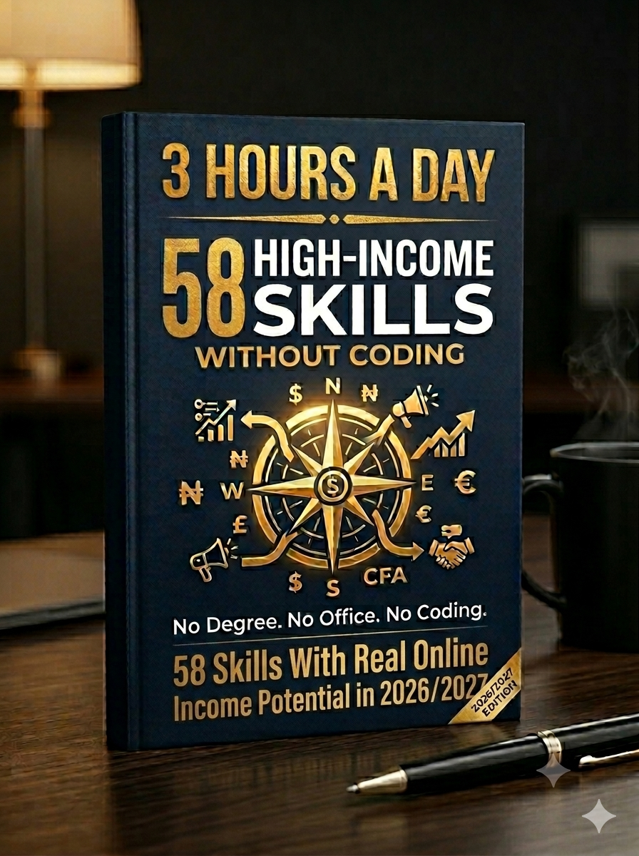 3 Hours A Day — 58 High-Income Skills book cover